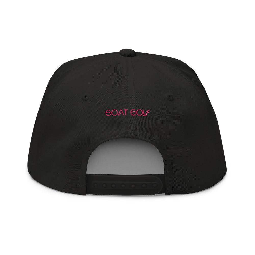 Goat Golf Pink - Snapback Hat