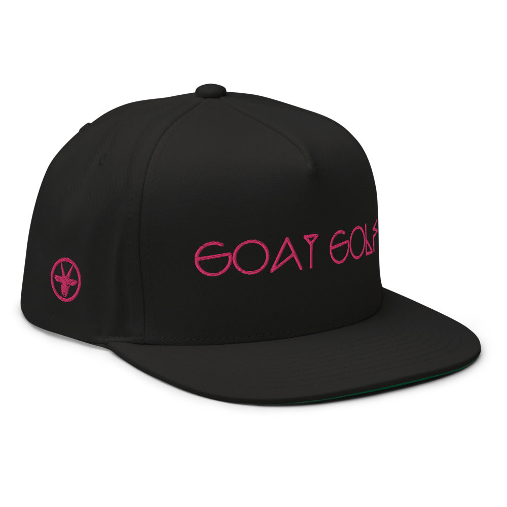 Goat Golf Pink - Snapback Hat